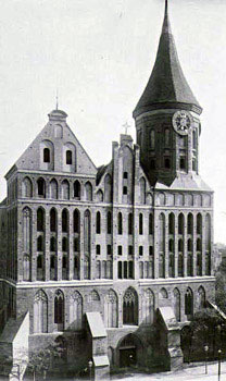 Königsberger Dom Westseite